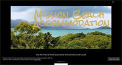 Desktop Screenshot of missionbeachaccommodation.com.au